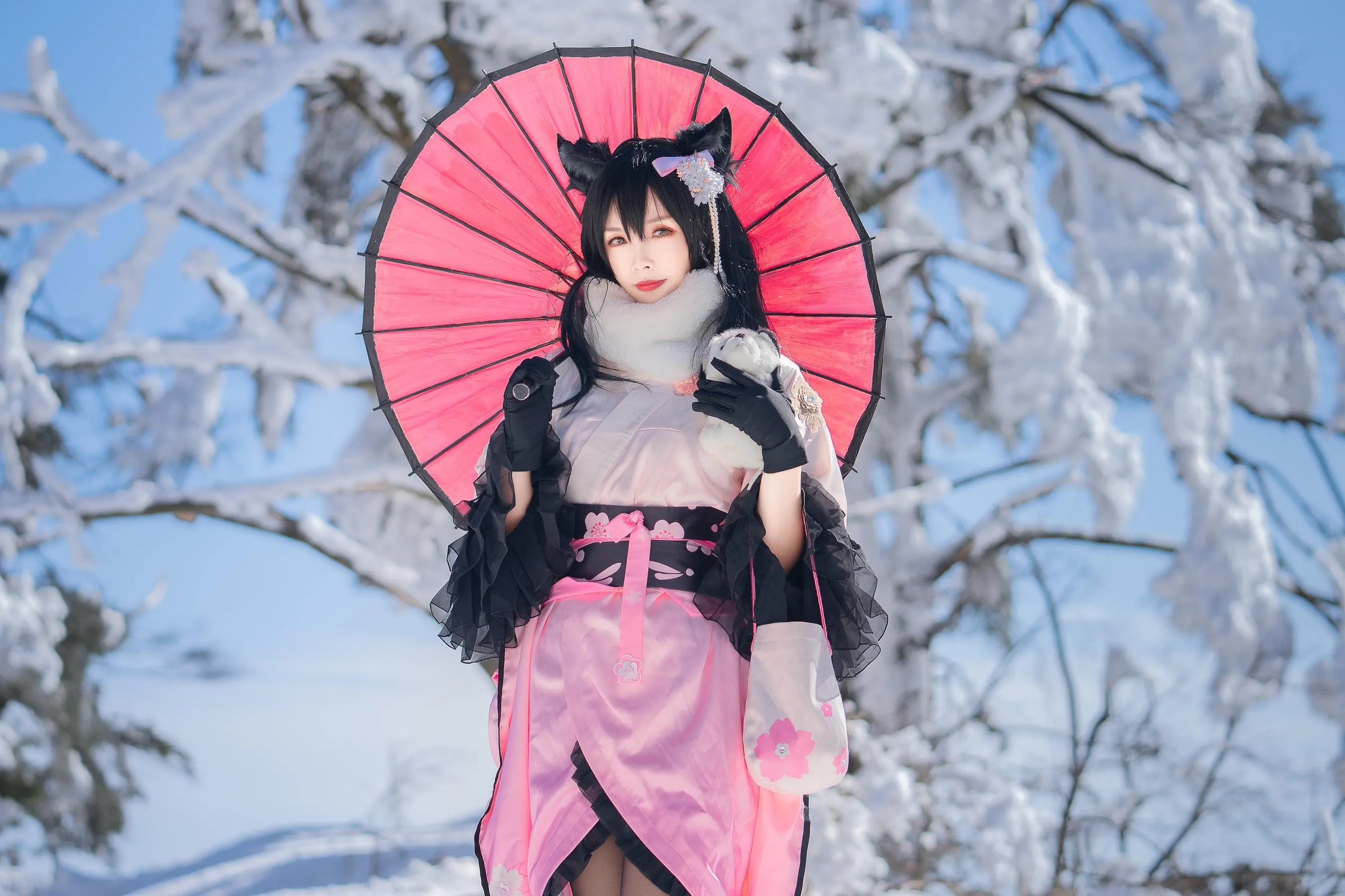 Neko-薇薇 – NO.08 爱宕和服 [45P]插图6